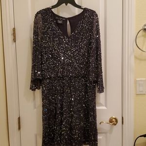 NWOT Black Sequin Dress